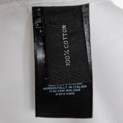 Pre Owned Tom Ford White Textured Cotton Classic Shirt M