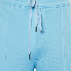 Tom Ford Blue Technical Cotton Regular Fit Sweatpants XL