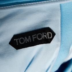 Tom Ford Blue Technical Cotton Regular Fit Sweatpants XL