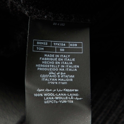 مملوكة مسبقًا Tom Ford Black Wool Knit Cardigan L