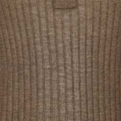 Pre Owned Tom Ford Brown Cashmere Knit Long Sleeve T-Shirt XL