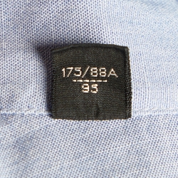 مملوكة مسبقًا Tom Ford Blue Cotton Button Front Shirt M