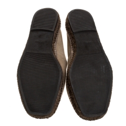Tom Ford Beige Nubuck Barnes Espadrilles Size 45