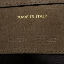 Tom Ford Brown Suede Buckley Flat Trapeze Briefcase