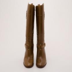 Tory Burch Blaire Mid-Heel Boots Size 37