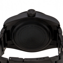Tudor Black PVD Coated Stainless Steel Heritage Black Bay Dark 79230DK Men's Wristwatch 41 mm