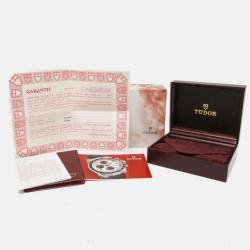 Tudor Pink Stainless Steel Prince Oysterdate 74000N Automatic Men's Wristwatch 34 mm