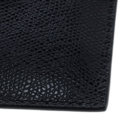 Tumi Black Leather Sinclair SLG Slim Card Case