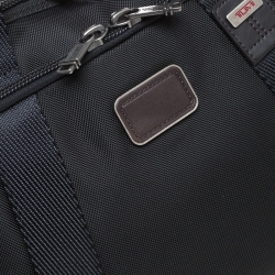 Pre Owned Tumi Black Nylon Alpha Bravo Hansen Briefcase