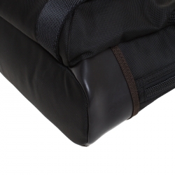 Pre Owned Tumi Black Nylon Alpha Bravo Hansen Briefcase