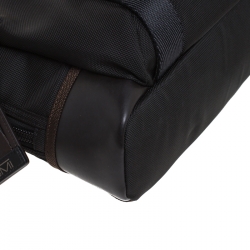 Pre Owned Tumi Black Nylon Alpha Bravo Hansen Briefcase