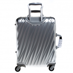 TUMI Sliver Aluminum 4 Wheel Short Trip Packing Case 19 Degrees Luggage 55