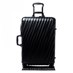 TUMI Silver Aluminum 4 Wheel Short Trip Packing Case 19 Degrees Luggage 65