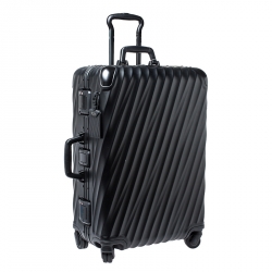 TUMI Silver Aluminum 4 Wheel Short Trip Packing Case 19 Degrees Luggage 65