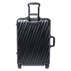 TUMI Silver Aluminum 4 Wheel Short Trip Packing Case 19 Degrees Luggage 65