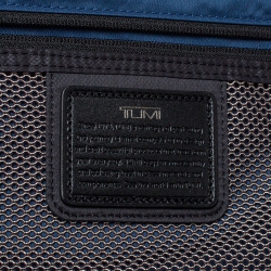 Pre Owned Tumi Grey/Black Nylon Alpha 2 Continental Expandable 4 Wheel Carry On Luggage