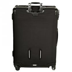 Pre Owned Tumi Black Nylon Expandable Aden Fortnight Trip 31 Luggage