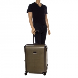 Pre Owned TUMI Olive Green Tegra-Lite Expandable Luggage