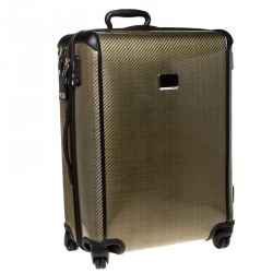 Pre Owned TUMI Olive Green Tegra-Lite Expandable Luggage