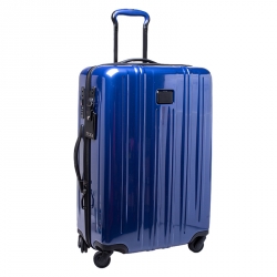 TUMI Blue PVC V3 Rolling Suitcase