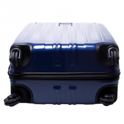 TUMI Blue PVC V3 Rolling Suitcase