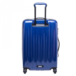 TUMI Blue PVC V3 Rolling Suitcase