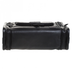 Pre Owned Tumi Black Leather Alpha II Hanging Travel Clutch