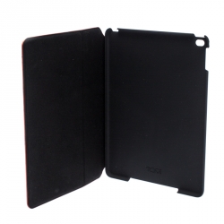 Pre Owned Tumi Orange/Black Leather and Rubber Prism iPad Air 2 Case