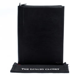 Pre Owned TUMI Black Leather Document Holder 
