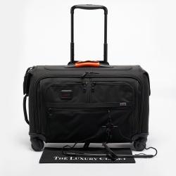TUMI Black Nylon 4 Wheeled Alpha 3 Garment Bag
