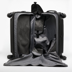 TUMI Black Nylon 4 Wheeled Alpha 3 Garment Bag