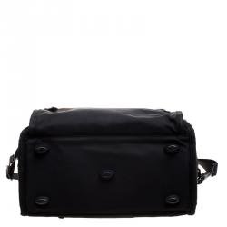 Pre Owned Tumi Black Nylon Portfolio Alpha Duffle Bag