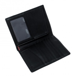 Tumi Black Nylon Passport Wallet