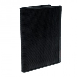Tumi Black Nylon Passport Wallet