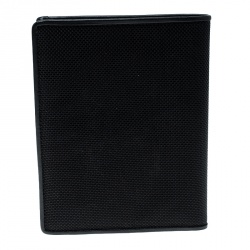 Tumi Black Nylon Passport Wallet