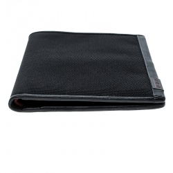 Tumi Black Nylon Passport Wallet