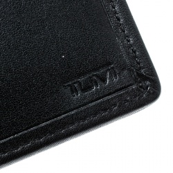 Tumi Black Nylon Passport Wallet