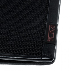 Tumi Black Nylon Passport Wallet