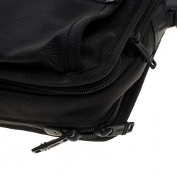 Tumi Black Nylon Alpha T-Pass Expandable Laptop Bag