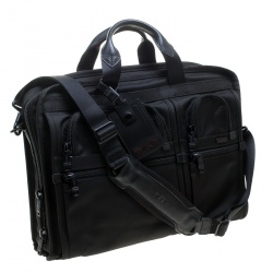 Pre Owned TUMI Black Nylon Alpha II T-Pass Laptop Bag
