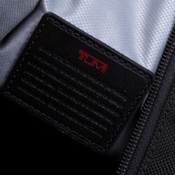 Pre Owned TUMI Black Nylon Alpha 2 Double Expansion Duffel Bag