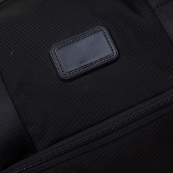 Pre Owned TUMI Black Nylon Alpha 2 Double Expansion Duffel Bag
