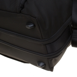 Pre Owned TUMI Black Nylon Alpha 2 Double Expansion Duffel Bag