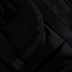 Pre Owned Tumi Black Nylon Alpha T-Pass Expandable Laptop Briefcase