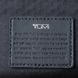Tumi Black Nylon and Leather Alpha Bravo Braton Crossbody Bag