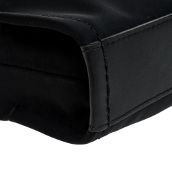 Pre Owned Tumi Black Nylon Messenger Bag