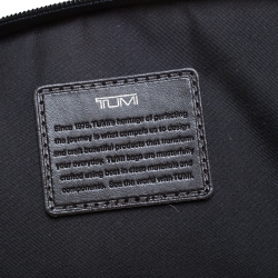 Pre Owned Tumi Blue/Brown Nylon Saratoga Sling Backpack