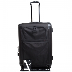 Pre Owned TUMI Black Nylon Short Trip Expandable 4 Wheel Luggage