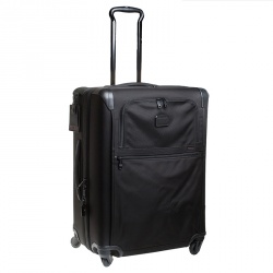 Pre Owned TUMI Black Nylon Short Trip Expandable 4 Wheel Luggage