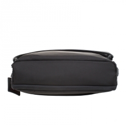 Pre Owned Tumi Black Nylon Alpha Flap Laptop Bag